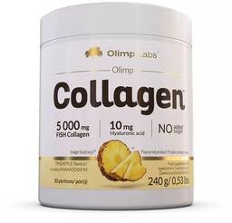 Olimp Collagen o smaku ananasowym Proszek, 240 g
