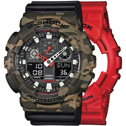 G-SHOCK SET GA-100B-4AER + BEZEL 10507070 + PASEK