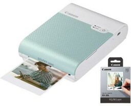 Canon Selphy Square QX10 zielony + papier XS-20L