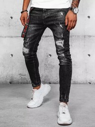 Spodnie męskie jeansowe czarne Dstreet UX3937-31