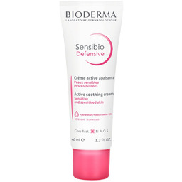 Bioderma Sensibio Defensive, krem do skóry wrażliwej, 40