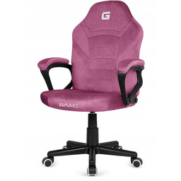 Krzesło biurkowe fioletowy Fotel obrotowy do biurka Mario