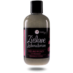 Zielone Laboratorium Cytrusowy Peeling Myjący Pomarańcza i Cytryna