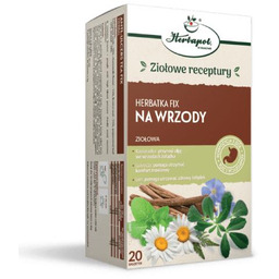 HERBAPOL Herbatka Fix Na wrzody, 20 saszetek
