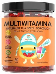 Multiwitamina, Naturalne Żelki dla Dzieci i Dorosłych, MyVita,