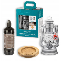 Zestaw Z Podstawką Lampa Naftowa Feuerhand 276