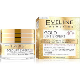 Eveline Cosmetics Gold Lift Expert Luksusowy ujędrniający krem-serum