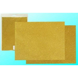 Karton brokatowy obustronny złoty 23x33cm 5 ark