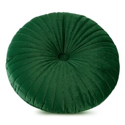 Eurofirany Poduszka dekoracyjna 40 cm Velvet 68 zielona