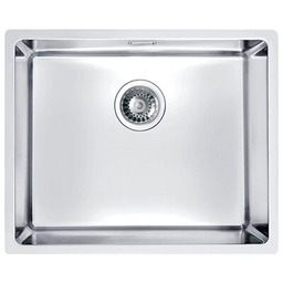 ALVEUS Zlewozmywak jednokomorowy Kombino 50 1100237 Satyna 44.2x54.2