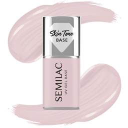 Semilac Skin Tone Cover Base, elastyczna baza hybrydowa