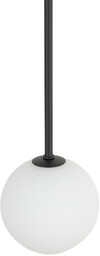 Nowodvorski Stylowa lampa wisząca Kier 10307 kula biała