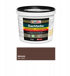 Renowacyjna farba do dachów Isolbau Dachfarbe 12kg