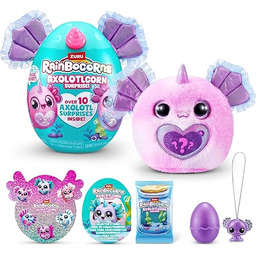 Rainbocorns Sparkle Heart Series 1-AXOLOTLCORN Surprise Tie-Dye Pink