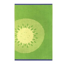 Zwoltex Ręcznik plażowy 100x160 Beach kiwi zielony frotte