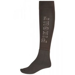 Pikeur Podkolanówki KNEE SOCKS WOOL AW26 - chocolate