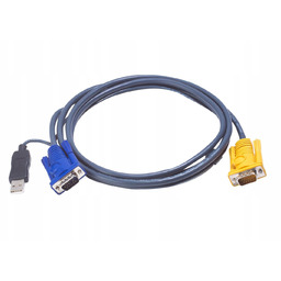 Kabel Usb Aten 6m 2L5206UP, 6 m, Vga,