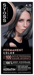 SYOSS Permanent Color Farba do włosów 4_15 Przydymiony