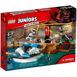 Lego Ninjago Juniors 10755WODNY Pościg Zane Ninja