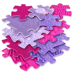 PROMO Mata podłogowa sensoryczna Basic set pink/violet 11