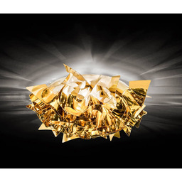 Slamp Lampa sufitowa designerska VELI, możliwość ściemniania, mosiężny