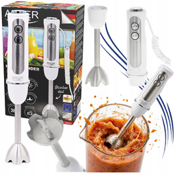 Blender Ręczny Mikser Turbo Mocny Rozdrabniacz 1500W 5