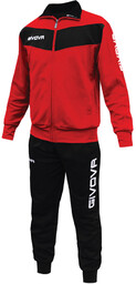 Dres Givova Tuta Visa czerwono-czarny TR018 1210