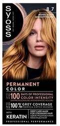 SYOSS Permanent Color Farba do włosów 8_7 Miodowy