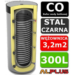 BUFOR LEMET MAXI 300L 1w 1-WĘŻOWNICA do CO
