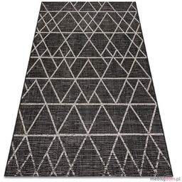 DYWAN SZNURKOWY SIZAL FLOORLUX 20508 black / silver