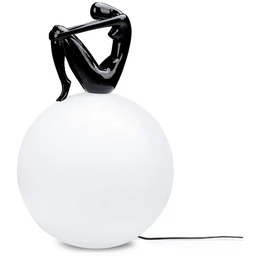 Lampa podłogowa stojąca UOMO MSE1501100432 Moosee kula czarny