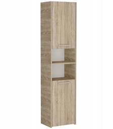 Szafka Łazienkowa 40CM Słupek Sonoma 6 Półek