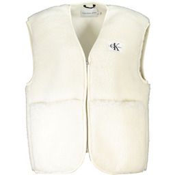 BIAŁY BEZ RĘKAWÓW CALVIN KLEIN DAMSKI