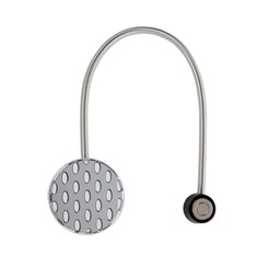 Eurofirany Upinacz dekoracyjny z magnesem 130 5x17 biały