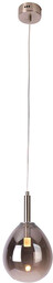 Lumes Srebrnoszara lampa wisząca - T008 - Bolik