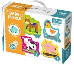 Trefl PUZZLE BABY CLASSIC - ZWIERZąTKA NA WSI