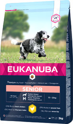 Eukanuba Caring Senior Medium Breed Chicken 3 kg