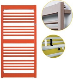 Grzejnik łazienkowy Instal Projekt Frame 400x566 FRA-40/60B biały