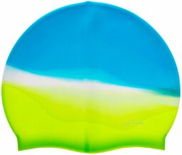 Czepek silikonowy Vivo B-1308 multikolor niebiesko-zielony