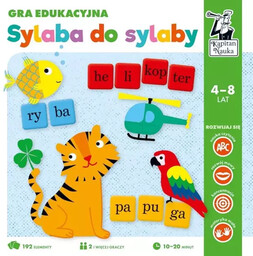 Kapitan Nauka. Gra edukacyjna. Sylaba do sylaby -