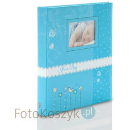 Dziecięcy album na zdjęcia Bambini niebieski XL (tradycyjny