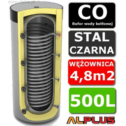 BUFOR LEMET MAXI 500L 1w 1-WĘŻOWNICA do CO