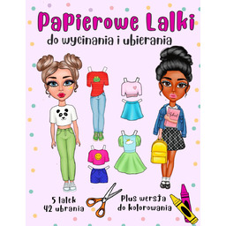Papierowe lalki do wycinania i ubierania - 5