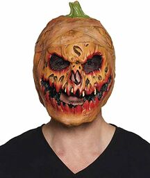 Boland 97556 - Lateksowa maska horror dynia, pełna