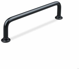 Uchwyt meblowy podłużny Venosa 128 Metalowy Czarny Mat