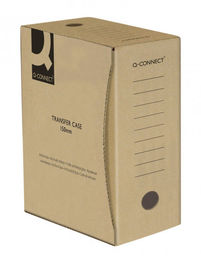 Pudło archiwizacyjne Q-Connect, karton, A4/150mm, szare