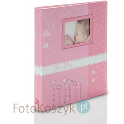 Dziecięcy album na zdjęcia Bambini różowy XL (tradycyjny