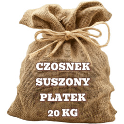 Czosnek suszony płatek 20 kg HURT