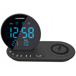 Radiobudzik Blaupunkt CR85BK-ŁADOWARKA Indukcyjna