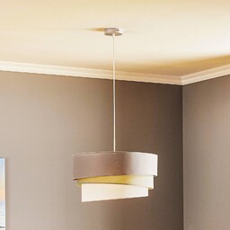 Lampa wisząca Trio Duolla, możliwość ściemniania, multikolor, salon